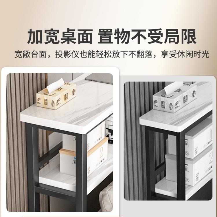 超沙发后置长物架窄缝柜床头不夹靠墙条木板花架A7741948简约