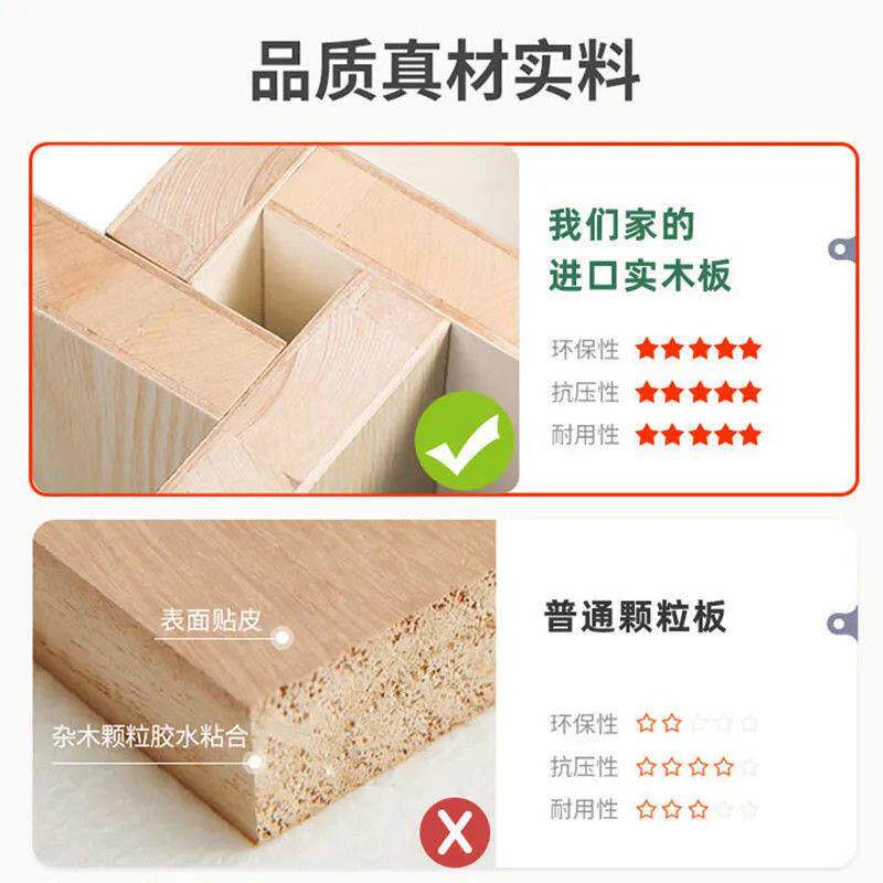 柜实木衣柜家用卧推拉门室成人大橱小户型简易收纳储衣无品牌/物
