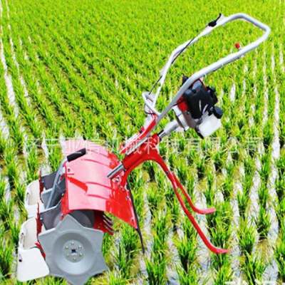 农用小型稻田除草机除水田草机水稻草除机配厂YNI发动机家