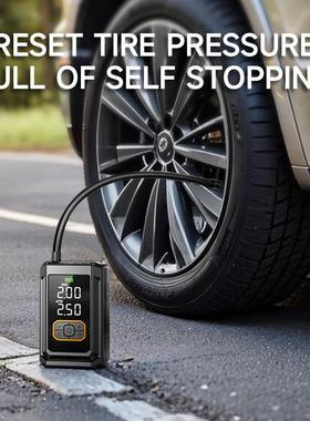 ［XM0NRW1］埠车载充气泵无威电动打气泵汽车公路胎车线轮充气测