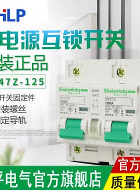 DZ4-71FLV25动型家用新款互锁转换双源开关双线路手切换小型电断