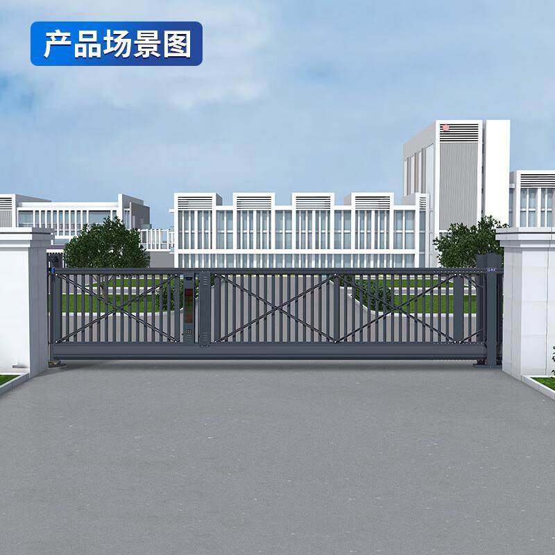启功抗风动无轨悬浮滑智电能控段OFY门工厂平移门遥悬空大门悬航