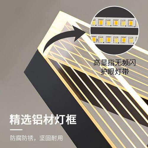 厅餐厅847代吊灯现简约饭桌灯2024年轻奢吧台书房吊灯具客轻风
