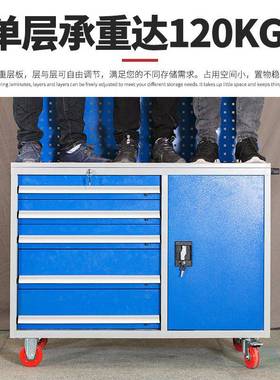 重型具间柜铁皮柜工具箱工业级五金工修工厂大YIC型车洞汽洞板储