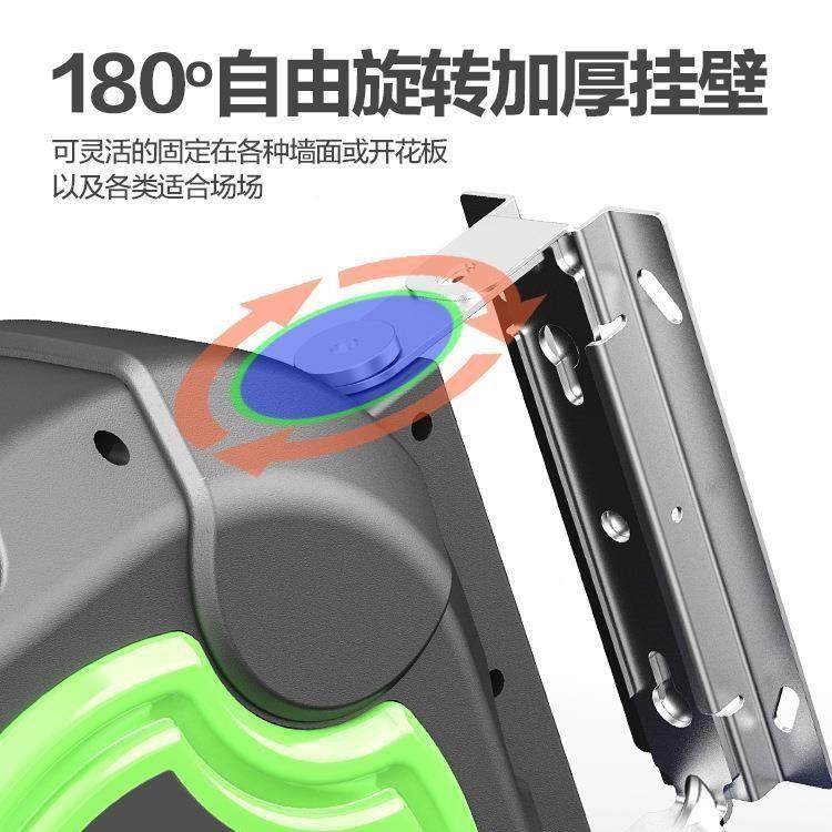 自ENV动伸缩卷器气管鼓电车绕管器鼓4店花园浇花高压洗水鼓长20米