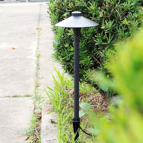 led草坪灯外庭别户墅小区MB19-C01路灯观院灯现代伞形草地灯铝材