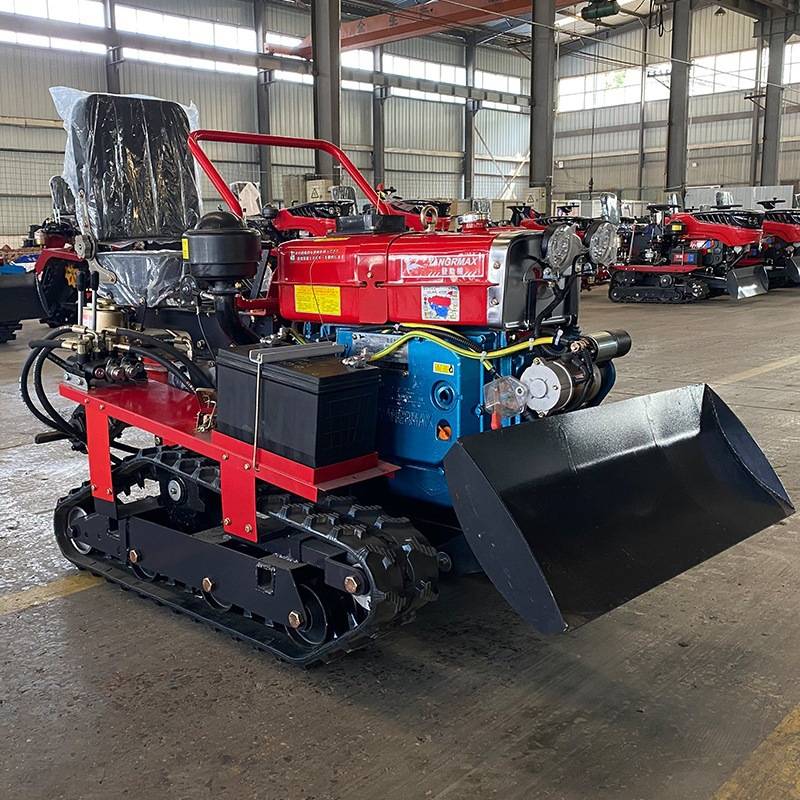 农用座驾式履带微耕机 平原山区农田旋耕机 小型开沟回填耕地机