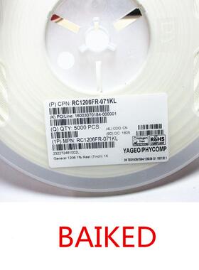 YRC1206FRAGEO电贴片阻R1206CFR-071KL12061K1%10拍011=5000只