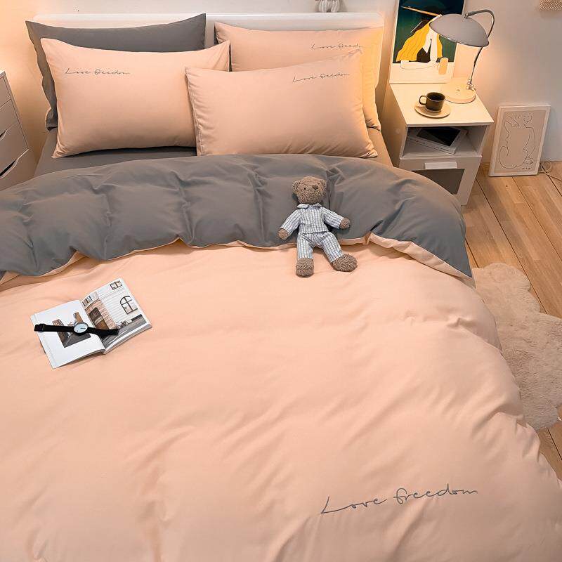 家用双人被子20250730全套宿一套被芯头全套装枕舍床上用整品单人