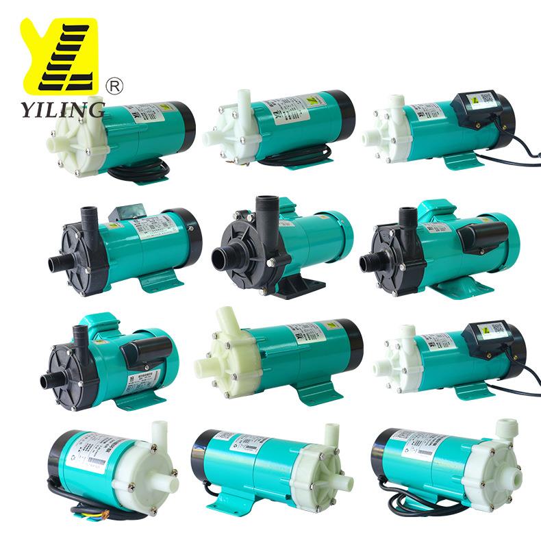 小型磁力泵、型耐腐，蚀无泄漏塑料、PPB不，微锈钢磁力驱动循环