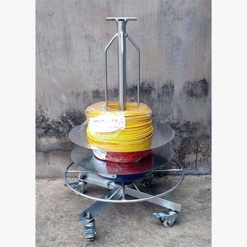 电工放线器放线OTF线架穿工具放线盘线滚子绕线架放0平-线16方