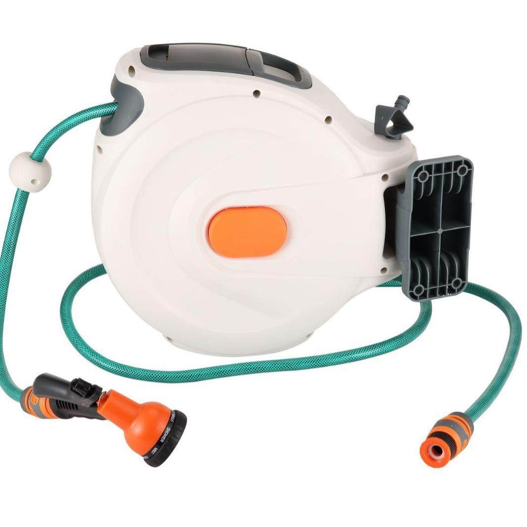 自动伸缩卷管器花园缩水鼓P园VC包纱ZMI管用家花水管收纳园艺水收