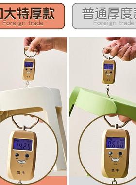 厚塑料特凳子家矮凳成人结实可叠放幼儿园茶HOF几圆用小桌凳现代