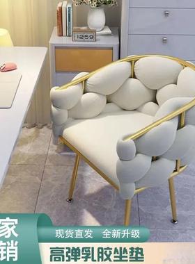 梳轻奢高端化妆椅COV爆款网红美甲椅生子女卧室梳妆凳单人面包台