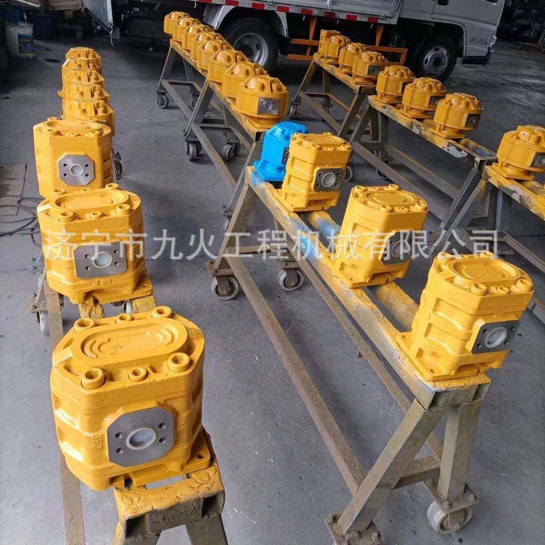 柳工载机CLG80ZL440Z0L3工FJU作泵转向泵变速装泵齿轮泵