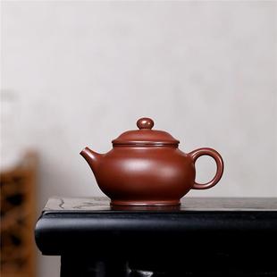 容05682小品泡壶紫潘砂壶宜兴原矿红皮龙小量功夫茶壶茶具