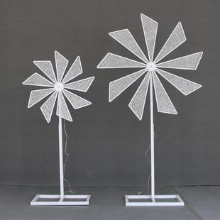 新款婚风车路庆引婚庆道具电动旋铁艺摩天MGO转轮礼舞婚台布置拱