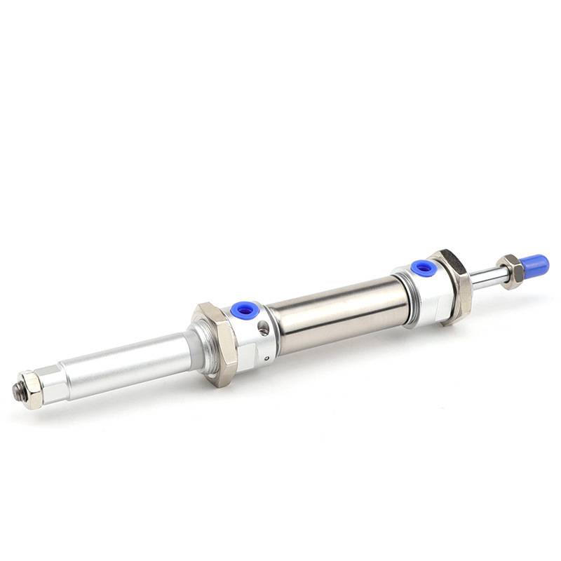 可调不锈钢带气缓冲迷你气缸MACJ16x25/50/75/100/150/200-50