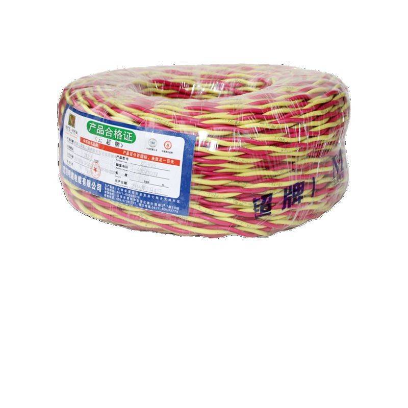 厂销国标家用双绞线/花线  NH-RVS-2*1平方 足量足米厂家直销