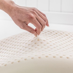 儿童天然乳胶枕小学生3 9岁幼儿园乳胶枕头枕芯呵护透气