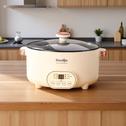 英规欧规智能电火锅家用电煮锅电蒸锅一体电热锅跨境小家电蒸笼