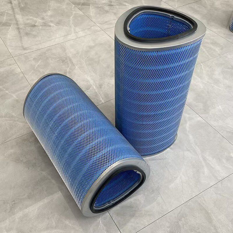 供应阻燃滤筒P191920工业切割机阻燃滤清器替代椭圆形除尘滤芯