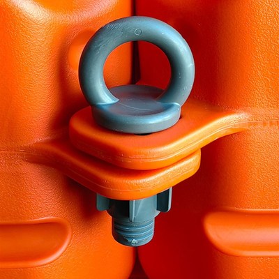 水上浮筒钓鱼平台塑料浮动码头海上浮桥游泳池摩托艇泊位养殖网箱