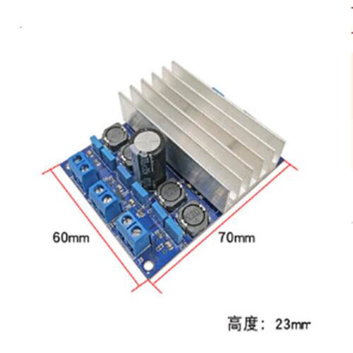 TDA7492数字功放板模块双声道50W*2大功率立体声 可并联桥接100W