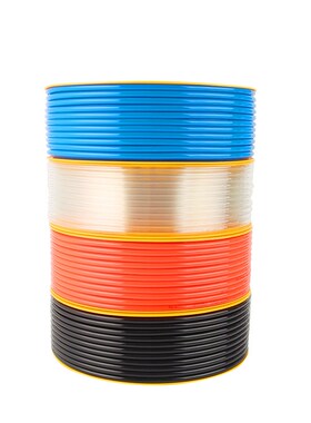 厂价供应PU管 80米 12* 8红色PU气管12*8    80米