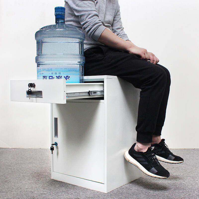 铁皮文储件柜下办室工具抽屉矮公柜床头小柜子收纳资料桌带锁DYC