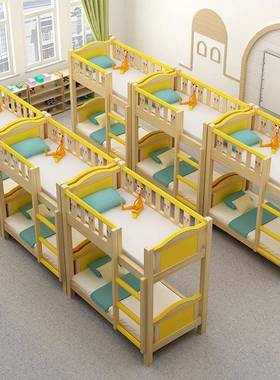 高箱上下床人实木成年人双TB-64082床双架午睡功能子母多床城堡梯