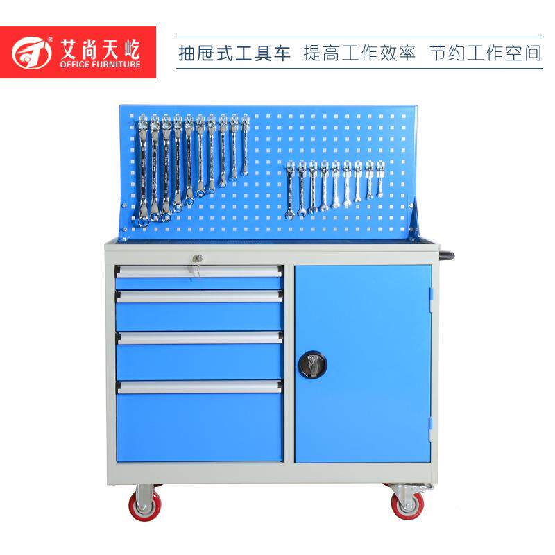 维屹移动推车工具箱汽修天工工具车FTM修具车多功能抽屉式工具柜