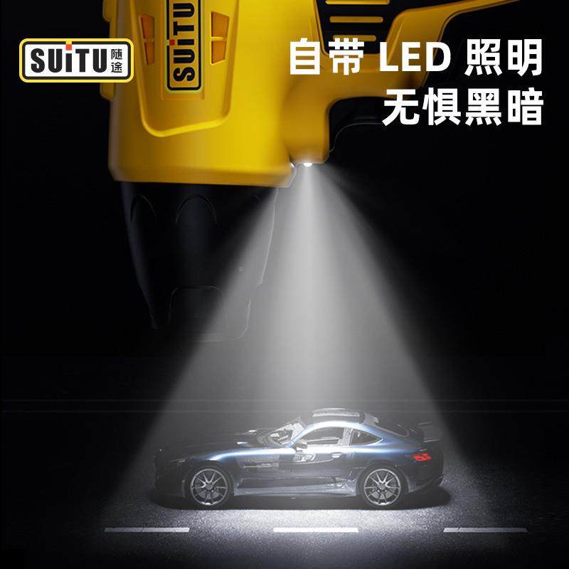 电动轿车无品牌/轮胎高压无线载充气车泵用便携车打式汽车用4米2