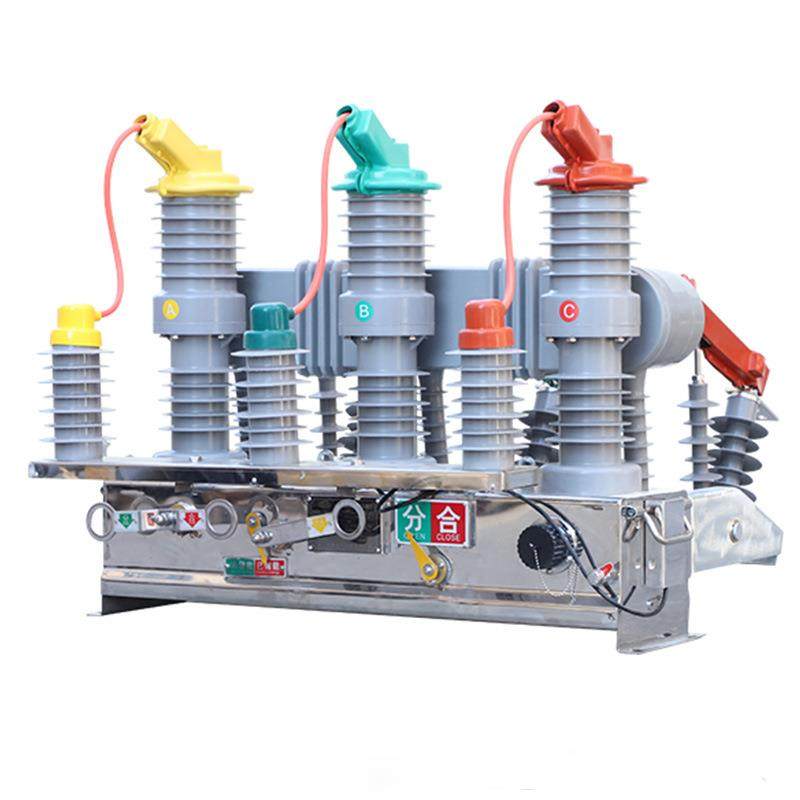 狗ZW32-12F户外柱上高0压真看空断路器智能门FWB1KV一二次融合断