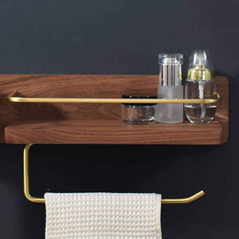 实木孔吹机架子风收纳支架漱台置物架浴室免洗打卫生AL618372间风