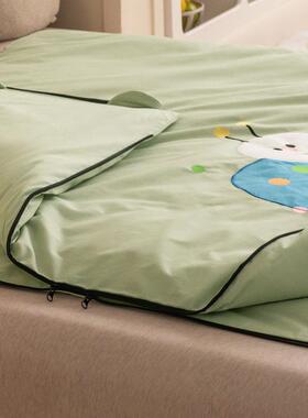 儿童睡IMQ袋秋纯冬季厚款大童宝中宝儿棉四季通用防踢被婴子