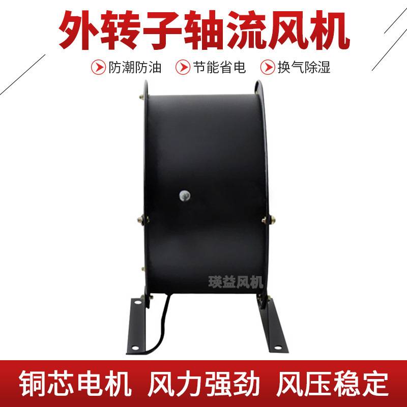 FZY-2E250外转子轴流风机工业除尘除潮固定式排烟换气通风扇220V