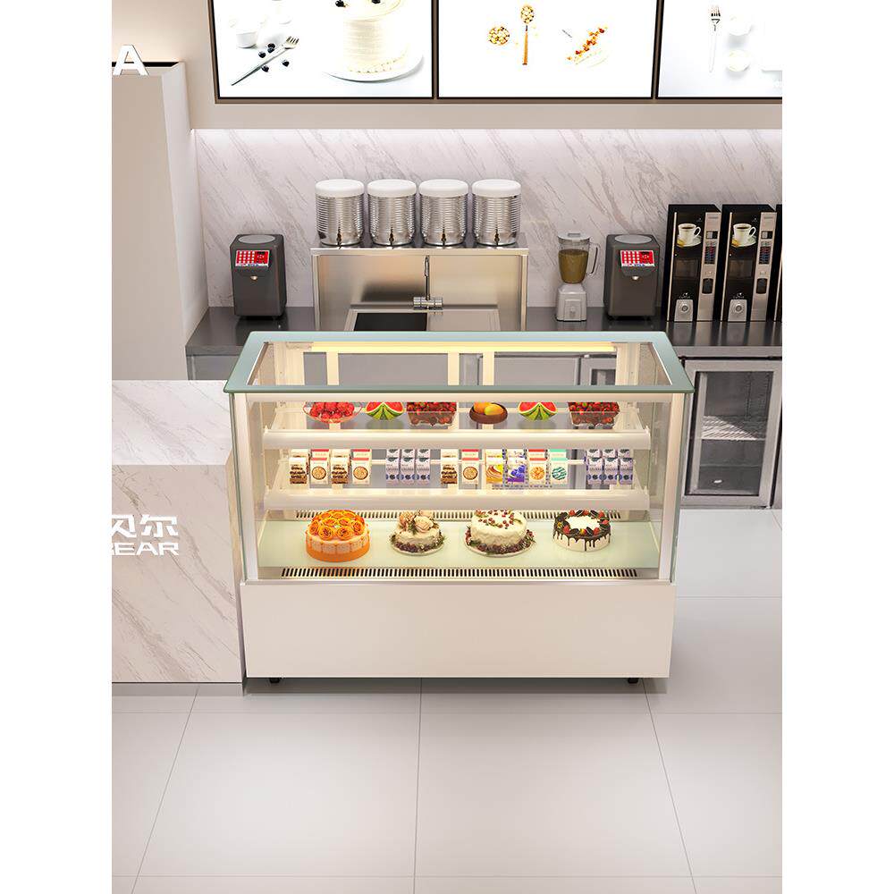 蛋糕柜冷藏展示柜商用小型后开门风冷台式甜品水果保鲜熟食西点柜