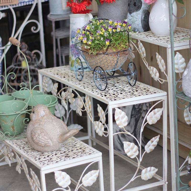 欧式复古做旧可铁艺花架梯架多多层置物架绿萝肉台WQE阶阶折叠拆,电子元器件市场,其它元器件,淘宝优惠券,粉丝福利购,淘宝优惠卷