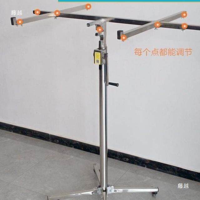 石膏板吊顶器手摇可升降打孔支架装修新型工具升降机