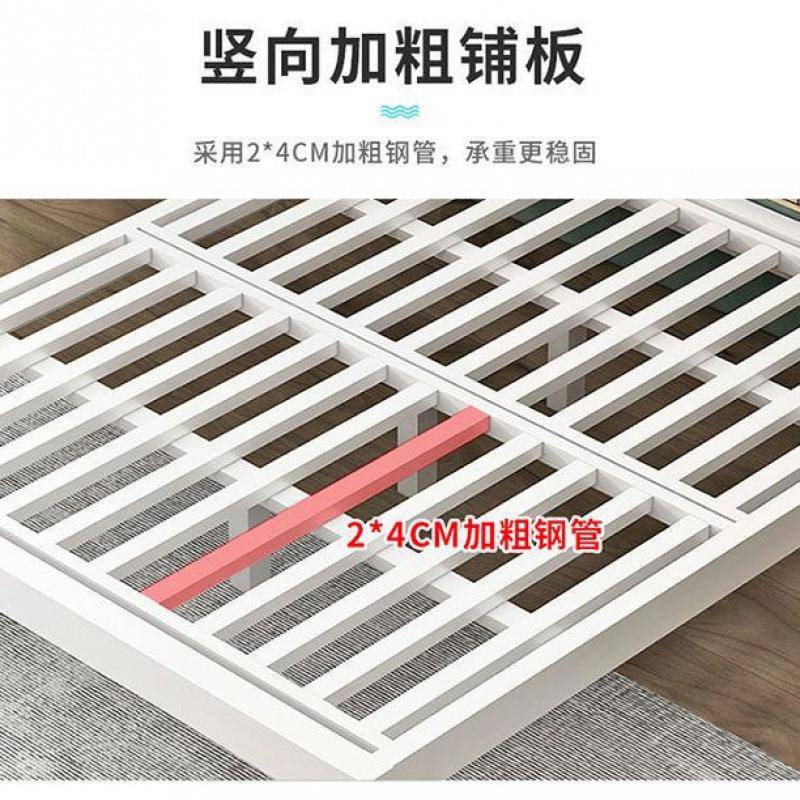 钢架铁艺床代2简约加厚双人DSP1.51米1.8单人现1米.米公主儿童铁