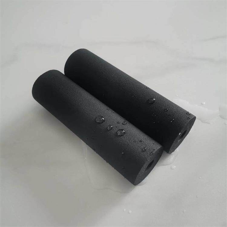 厂家批发华章橡塑B1级保温管隔热隔音棉阻燃铝箔橡塑管壳