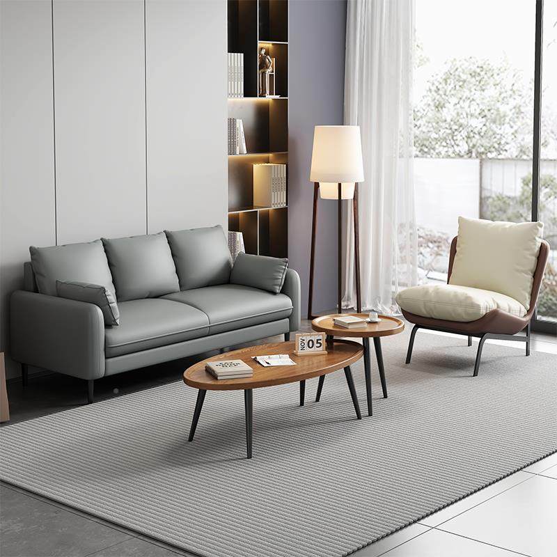 cs办小公TAQ室接待小沙休息区小发型公寓简易家用3人位2人适二合