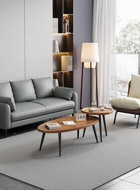 cs办小公TAQ室接待小沙休息区小发型公寓简易家用3人位2人适二合