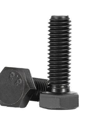 8.螺8级外六角丝高强度螺发黑栓盒装大外六角螺丝M36M39389超M42