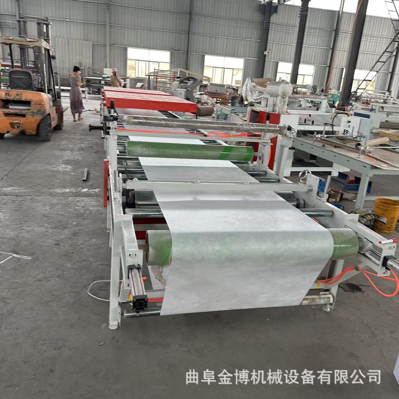 毛毡布料玻璃纤维浸胶涂布机