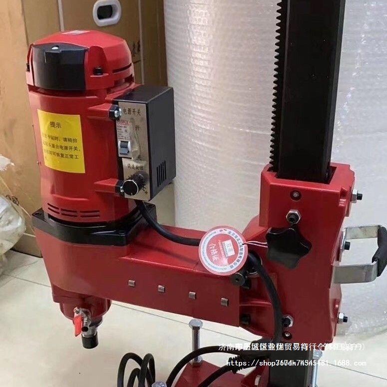 双高水钻机台式功钻孔机混泥土打孔机大开率带支456架程孔打洞工