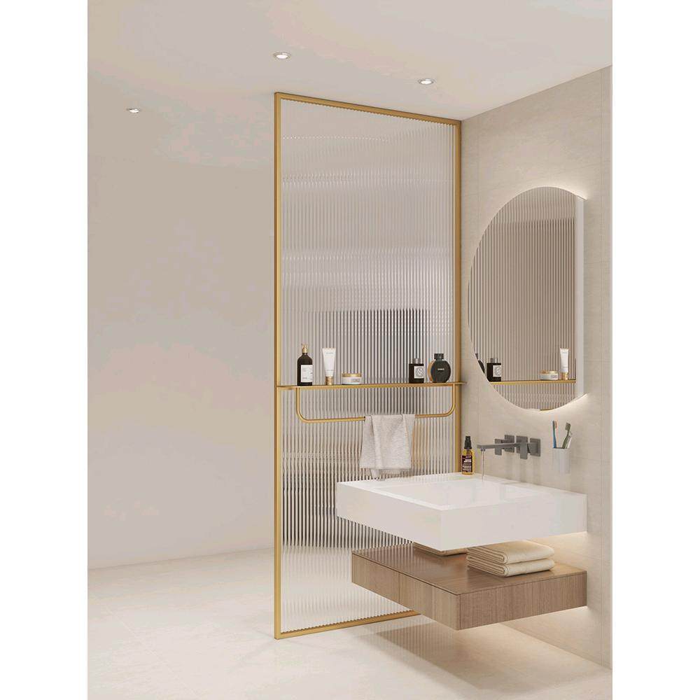 奶无品牌/油风金属不锈钢铁艺玻入璃风隔断玄屏柜户卫生间轻奢关,基础建材,屏风,淘宝优惠券,粉丝福利购,淘宝优惠卷