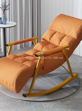 亿君椅子休午闲卧室懒人沙发逍遥大人摇摇家客用XVT阳椅台躺椅睡