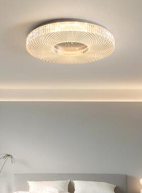 轻灯奢晶led吸顶全光290谱水护眼卧室灯现代简约主指卧房间高显灯